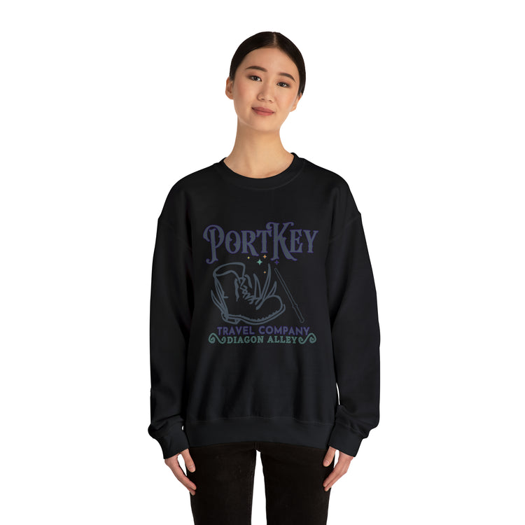 Port Key Travel Sweatshirt - Fandom-Made