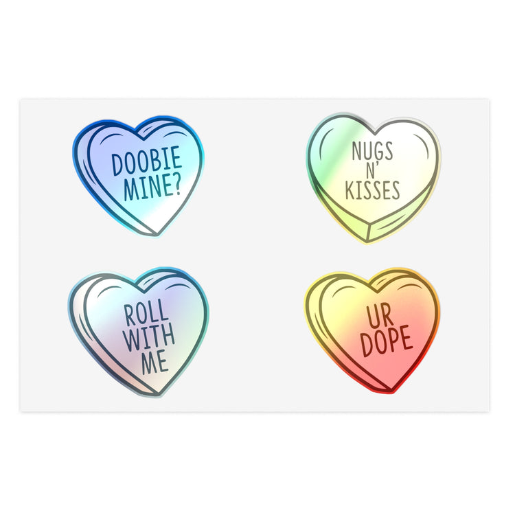 Stoner Conversation Hearts Sticker Sheets - Fandom-Made