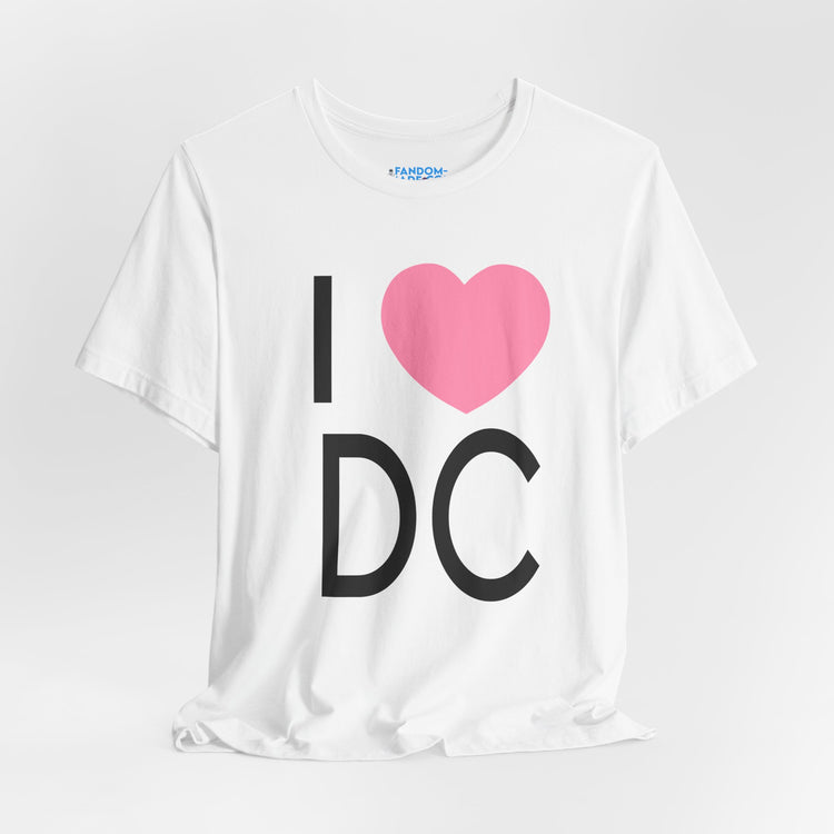 I Love DC Unisex T-Shirt - Fandom-Made