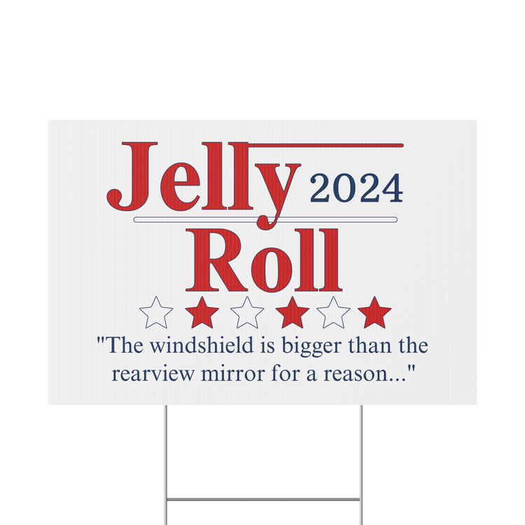 Jelly Roll 2024 Plastic Yard Sign - Fandom-Made