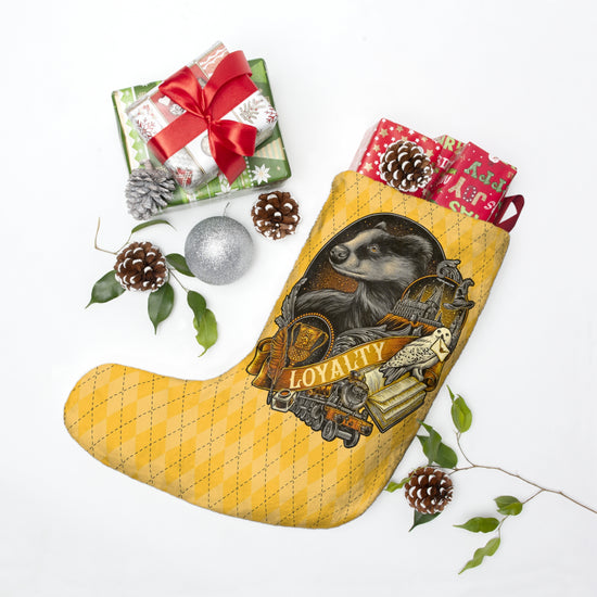 Hufflepuff Loyalty Christmas Stockings - Fandom-Made