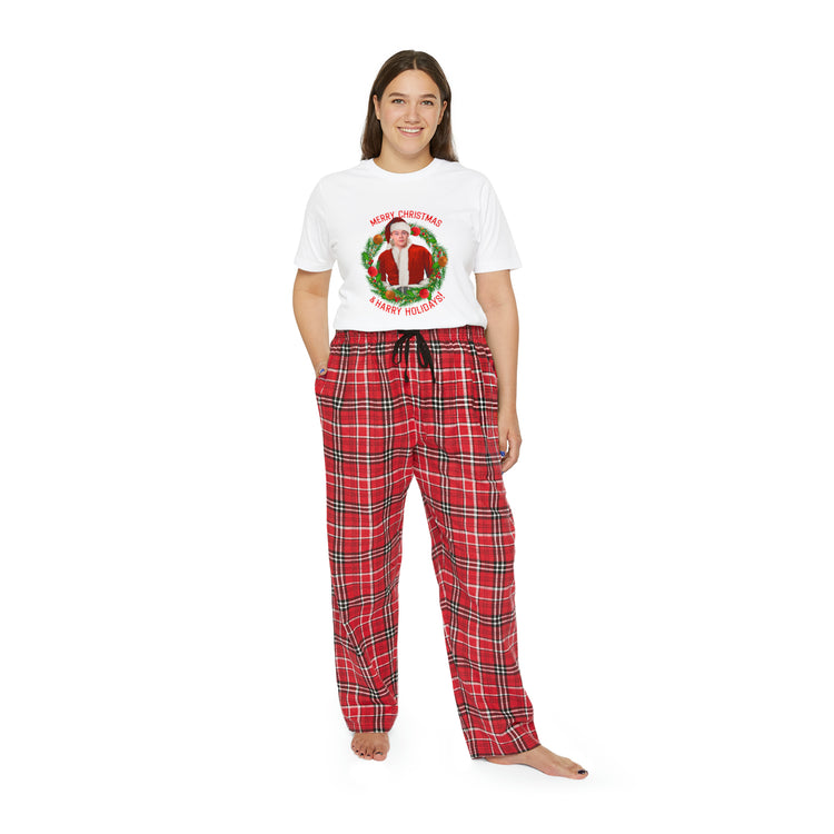 Merry Christmas and Harry Holidays Women's Short Sleeve Pajama Set - Fandom-Made