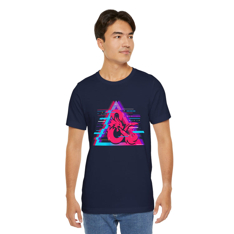 D & D Glitch Unisex T-Shirt - Fandom-Made
