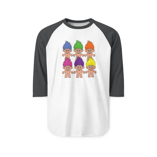 Trolling 3/4 Raglan Shirt - Fandom-Made