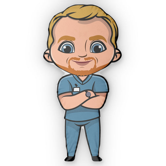 Owen Hunt-Shaped Pillow