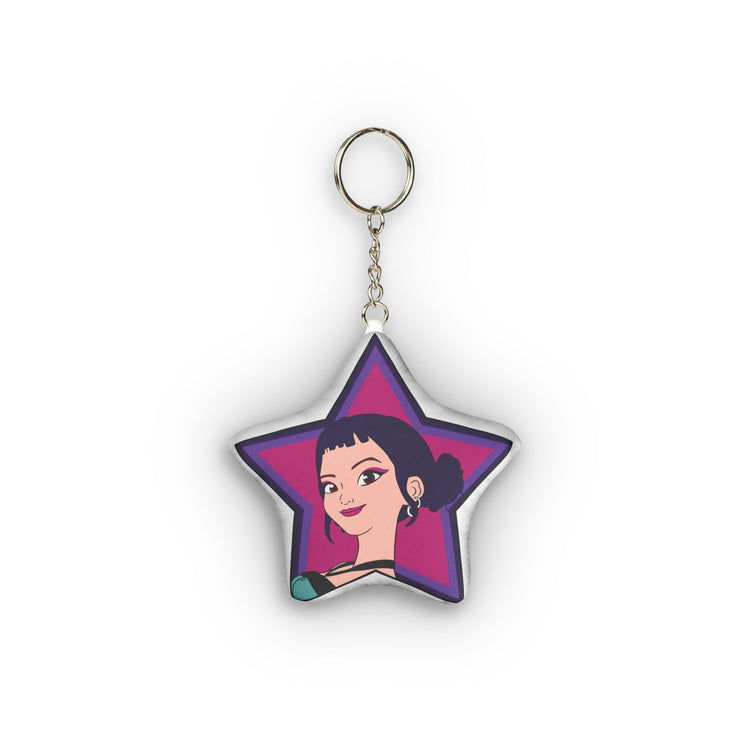 Zoey Star Mini Plush Keychain