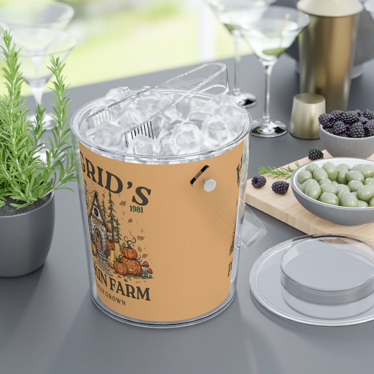 Hagrid's Pumpkins Ice Bucket with Tongs