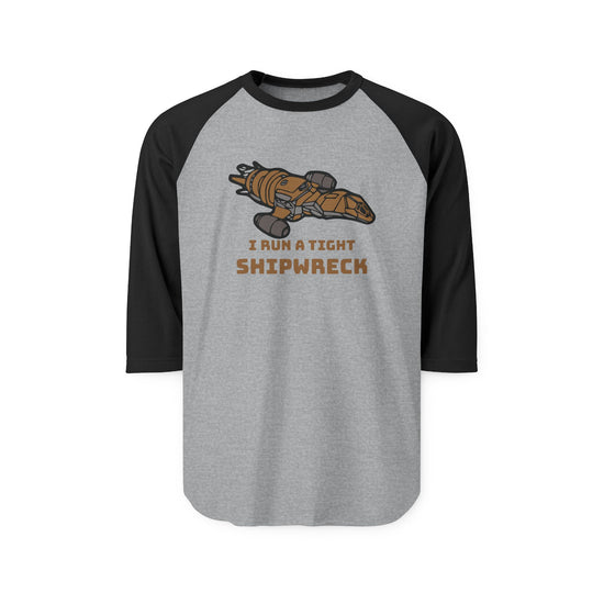 Tight Shipwreck 3/4 Raglan Shirt - Fandom-Made