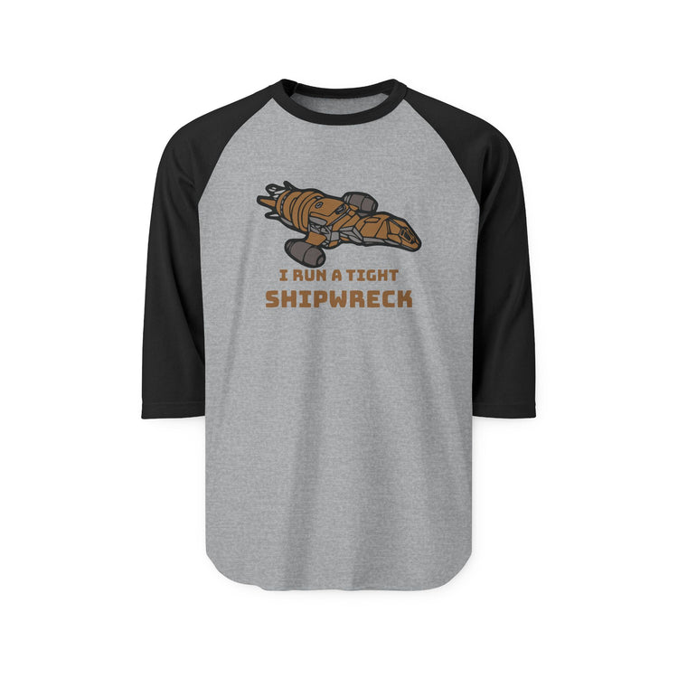 Tight Shipwreck 3/4 Raglan Shirt - Fandom-Made