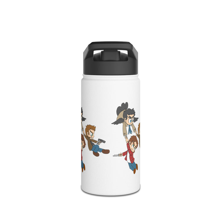 Supernatural Trio Stainless Steel Water Bottle - Fandom-Made