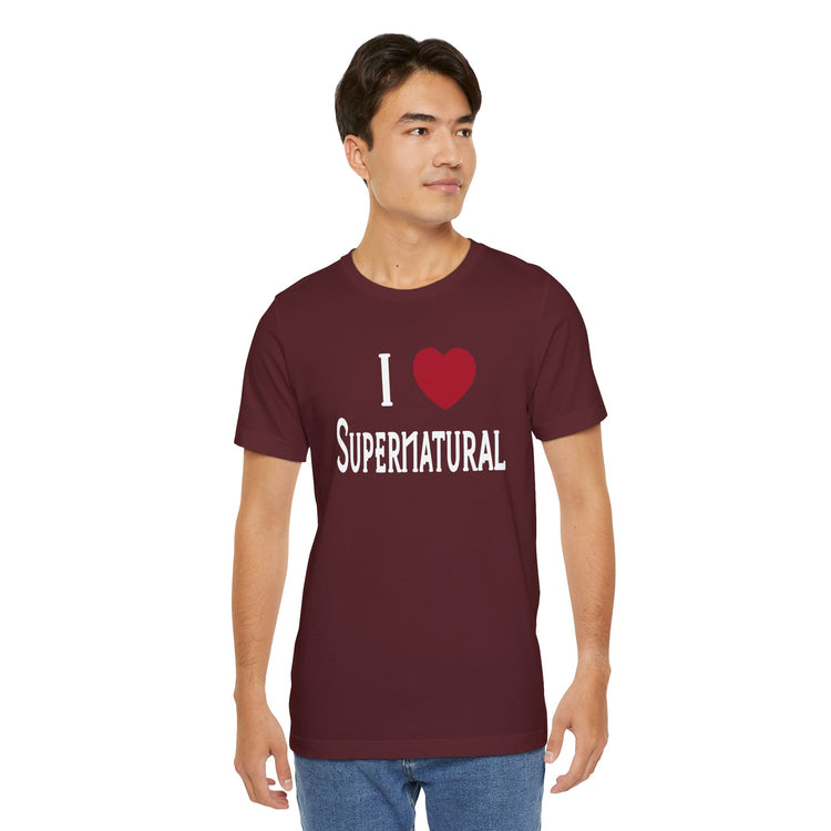 I Love Supernatural T-Shirt - Fandom-Made