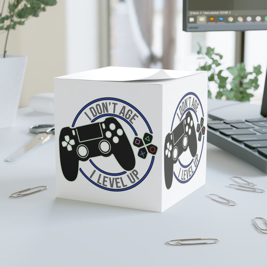 Level Up  Note Cube - Fandom-Made