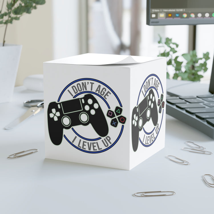 Level Up  Note Cube - Fandom-Made