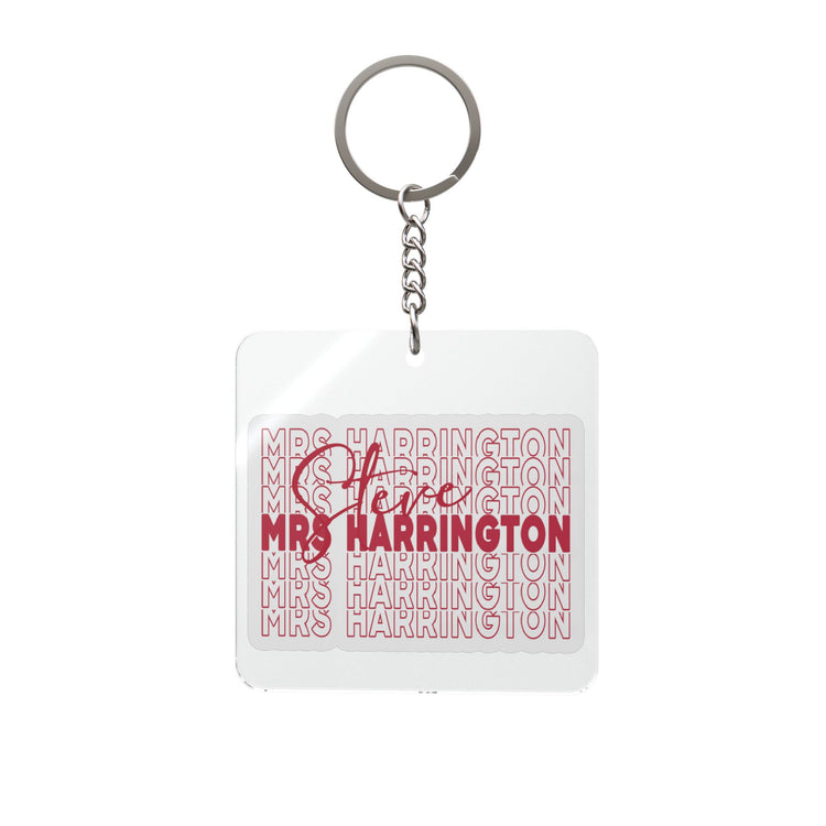 Mrs. Steve Harrington Square Keychain