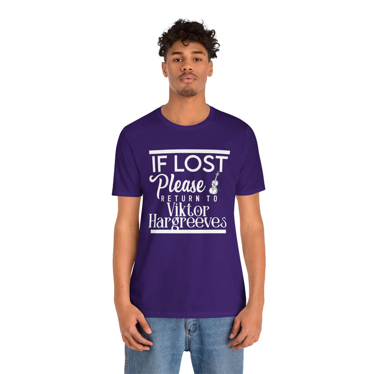 If Lost Return To... Viktor Hargreeves T-Shirt - Fandom-Made