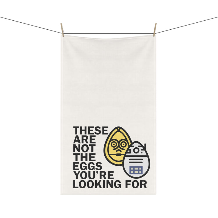 These Are Not The Eggs You Are Looking For Kitchen Towel - Fandom-Made