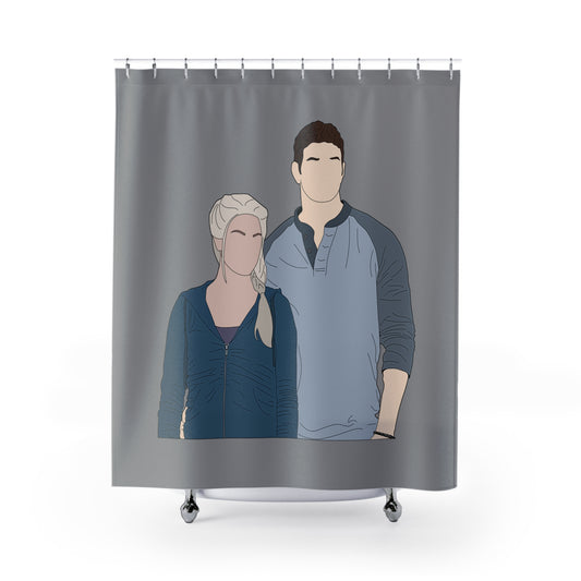 Rosalie And Emmett Cullen Shower Curtains