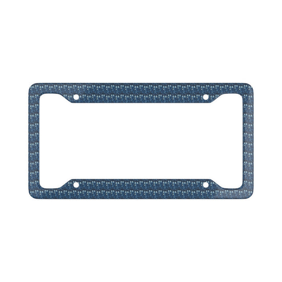 Tardis All-Over Print License Plate Frame - Fandom-Made