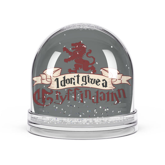 I Don't Give a Gryffindamn Snow Globe