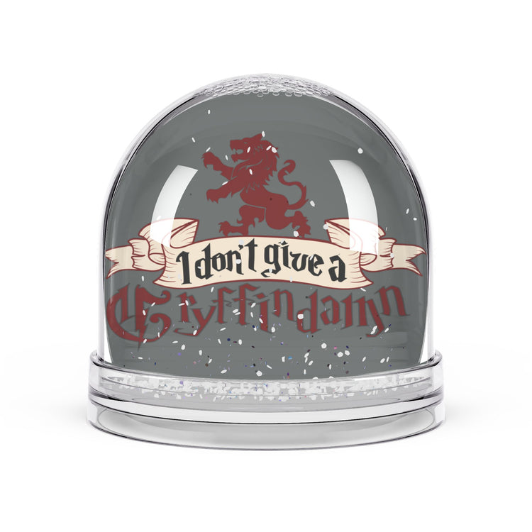 I Don't Give a Gryffindamn Snow Globe