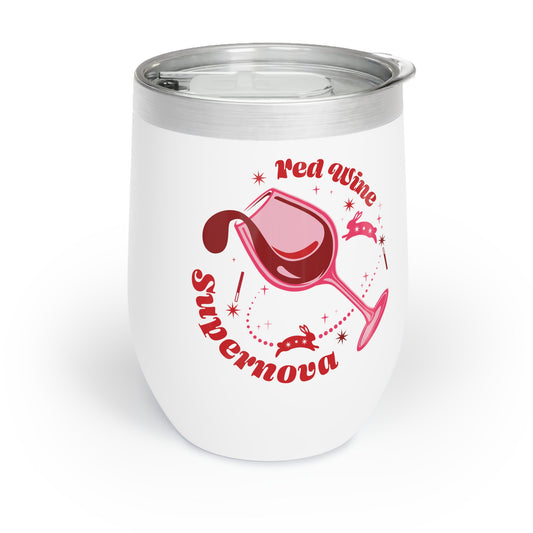Red Wine Supernova Wine Tumbler