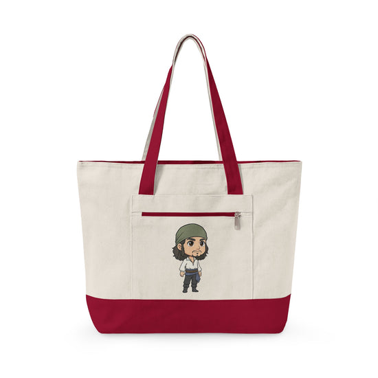Will Turner Zippered Canvas Tote - Fandom-Made
