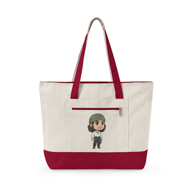 Will Turner Zippered Canvas Tote - Fandom-Made