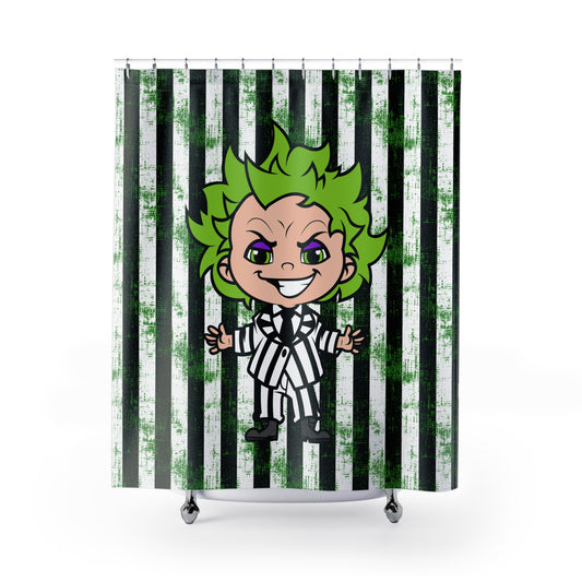 Beetlejuice All-Over Print Shower Curtains