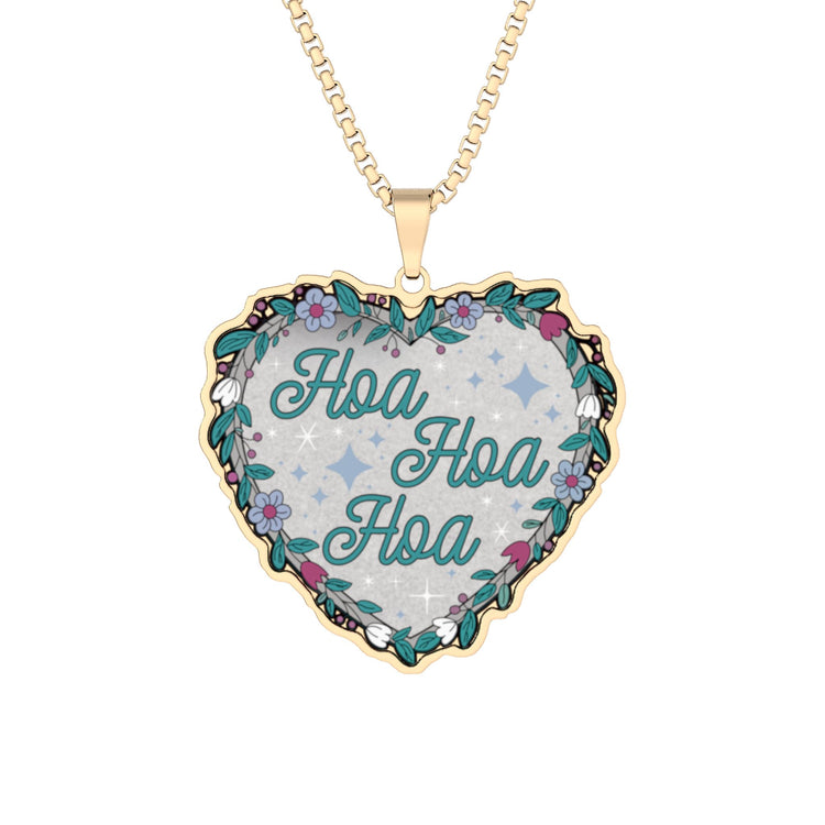 Hoa Hoa Hoa Pendant