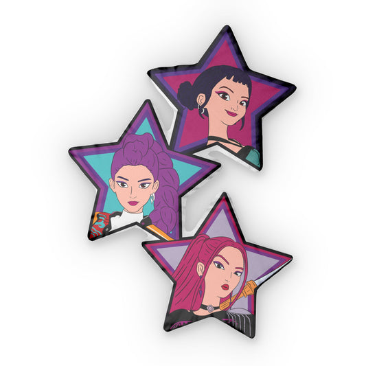 Huntrix-Shaped Pillow - Fandom-Made
