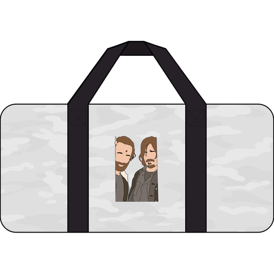 Rick and Daryl Tripper Duffel Bag - Fandom-Made