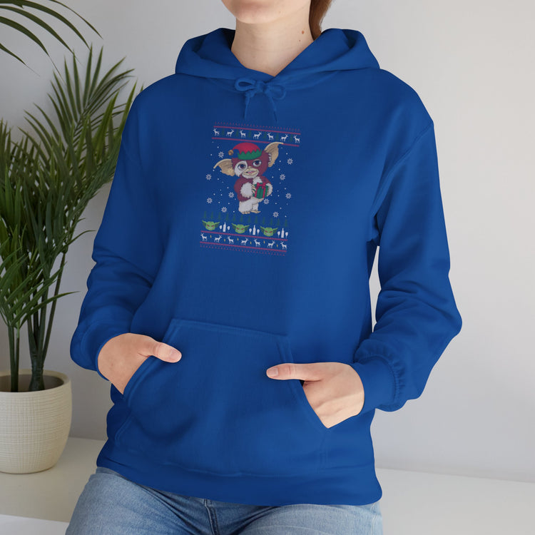Cute Mogwai Ugly Christmas Unisex Hoodie