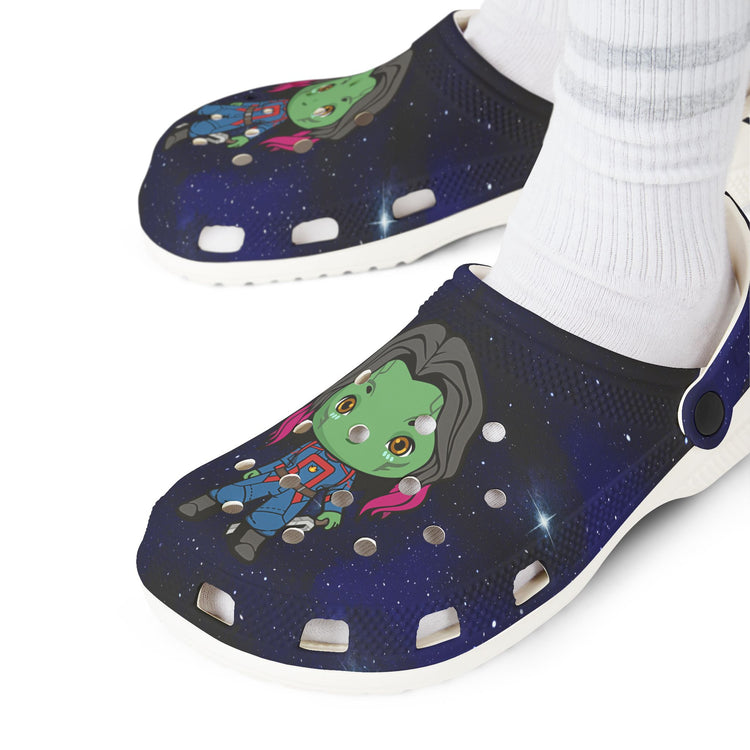 Gamora Rubber Clogs - Fandom-Made