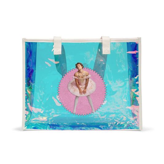 Barbie Styles Holographic Tote Bag - Fandom-Made