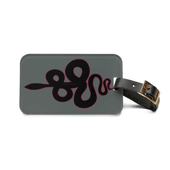 Crowley's Snake Luggage Tag - Fandom-Made