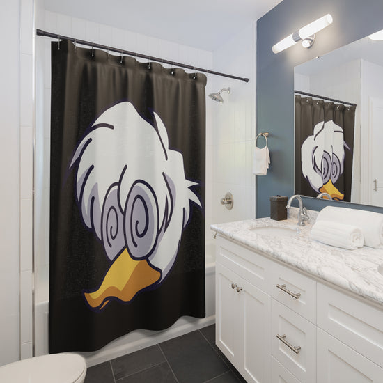 Mousse Shower Curtain - Fandom-Made