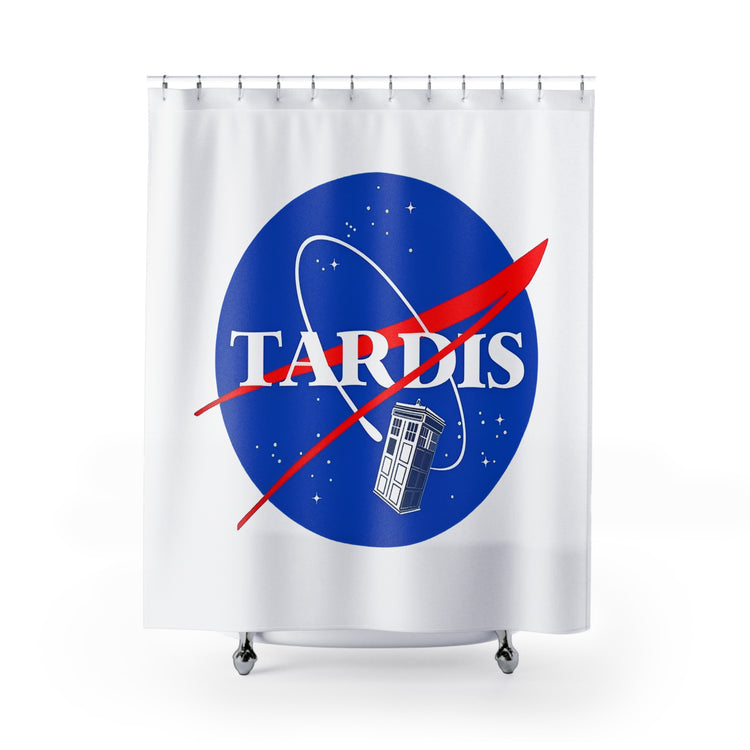 Time And Relative Dimension in Space Shower Curtain - Fandom-Made
