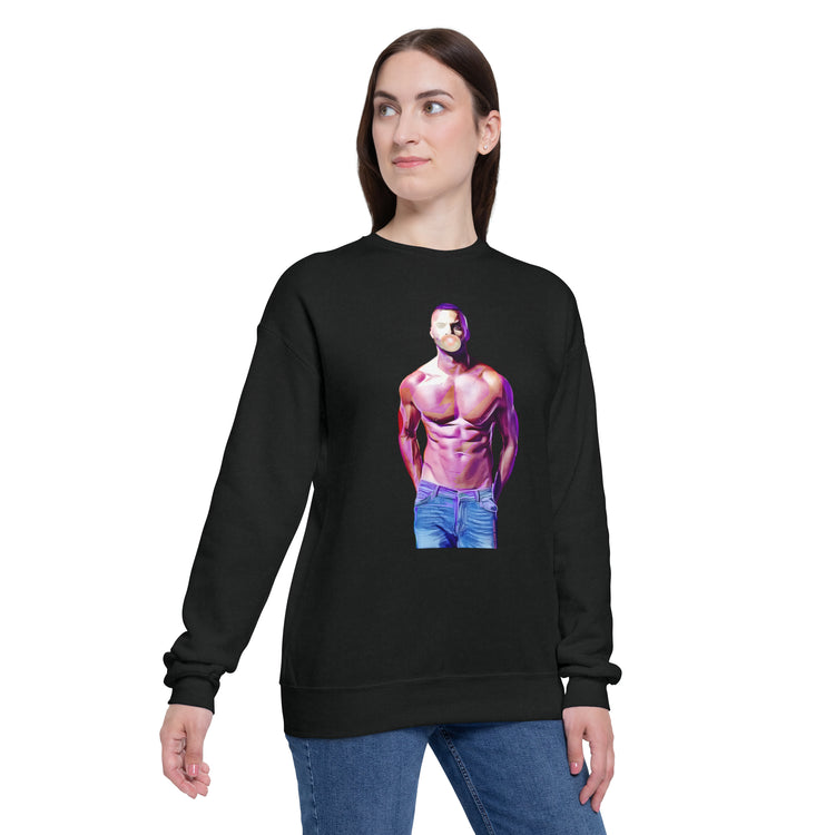 Ricky Whittle Drop Shoulder Sweatshirt - Fandom-Made