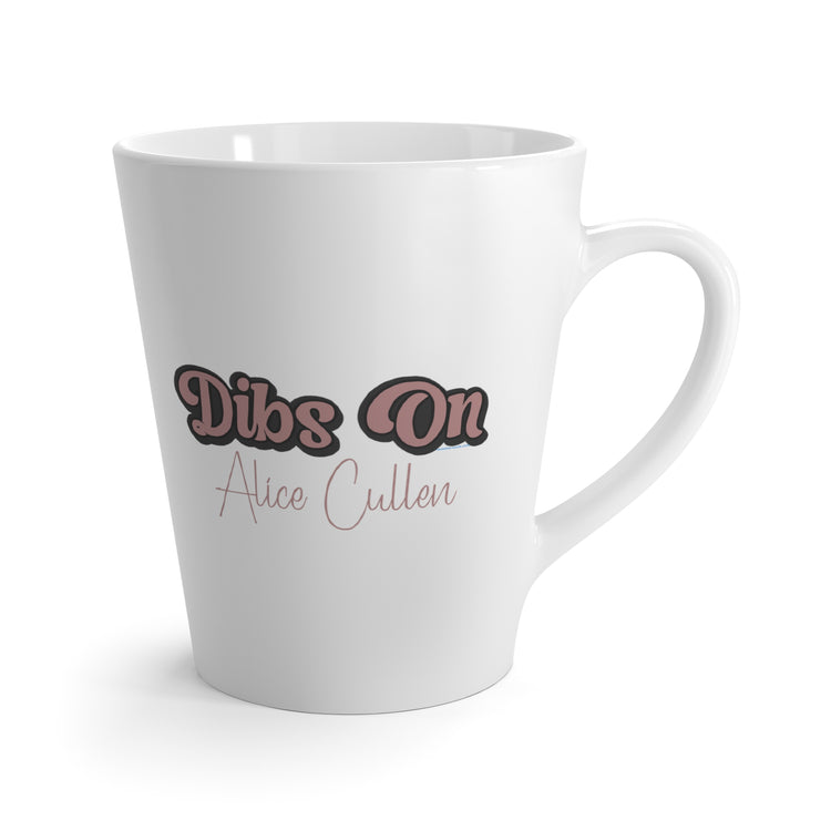 Dibs On Alice Cullen Latte Mug - Fandom-Made