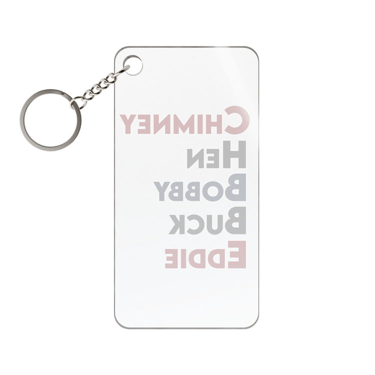 9-1-1 Names Keychain Charm
