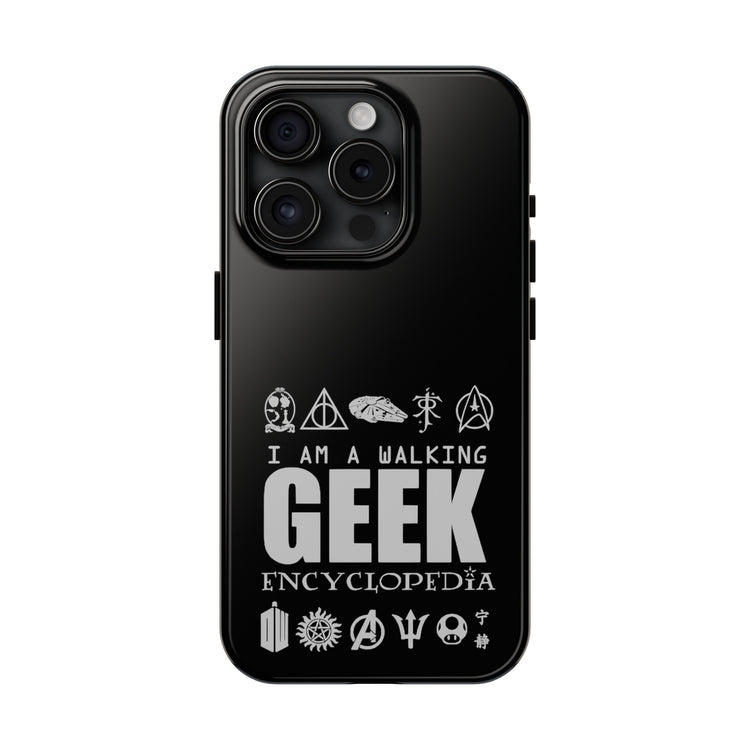 Geekdom Encyclopedia Phone Cases