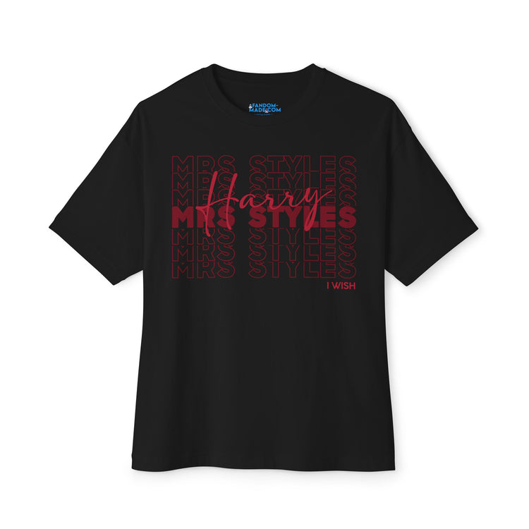 Mrs. Styles Unisex Oversized Boxy Tee