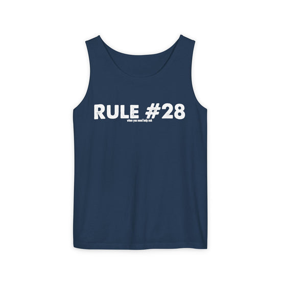Rule 28 Need Help Ask Tank Top - Fandom-Made