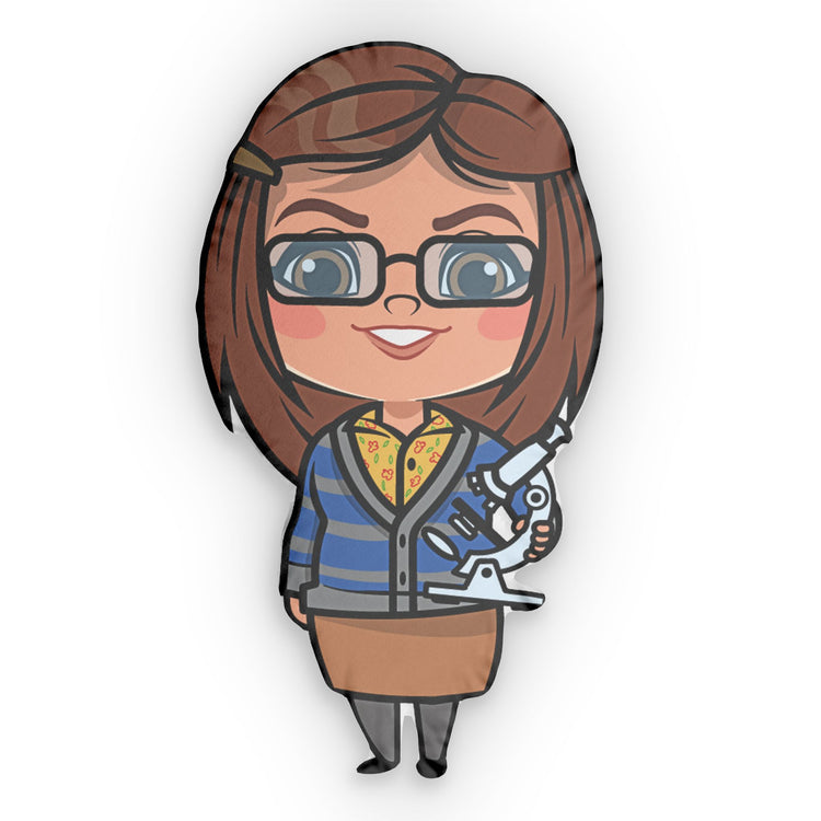 Amy Fowler-Shaped Pillow - Fandom-Made