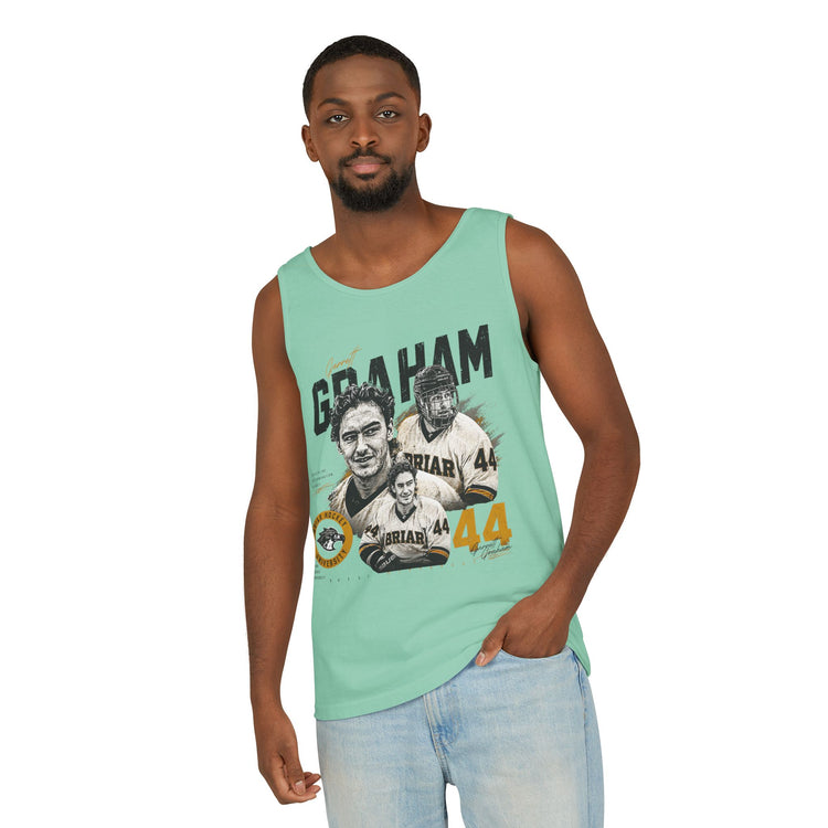 Graham Collage Unisex Garment-Dyed Tank Top