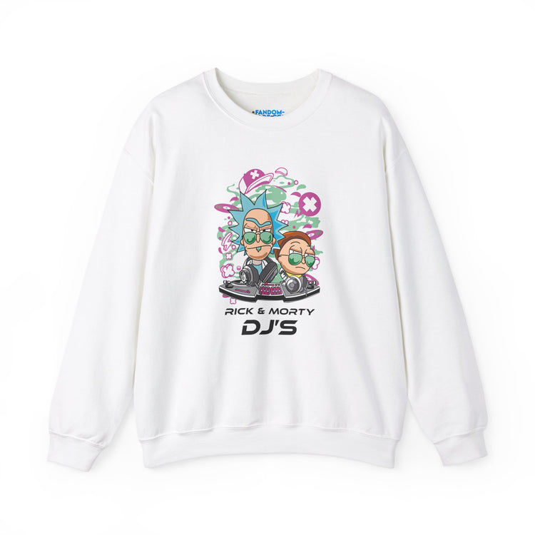 DJs Rick & Morty Unisex Sweatshirt - Fandom-Made