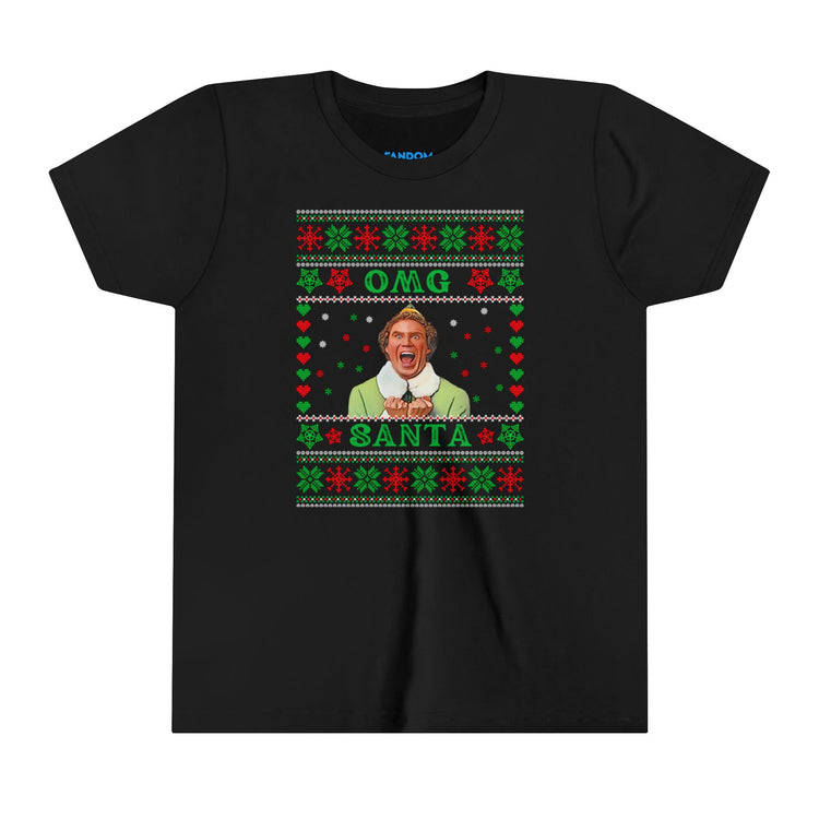 OMG Santa Youth Tee