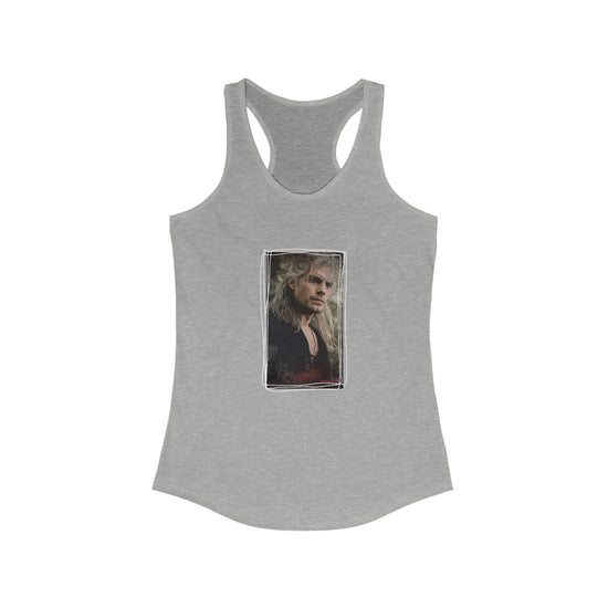 Geralt of Rivia Women's Ideal Racerback Tank - Fandom-Made