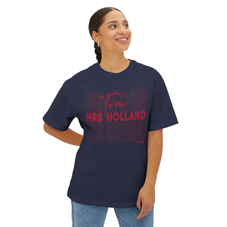 Mrs. Holland Unisex Oversized Boxy Tee