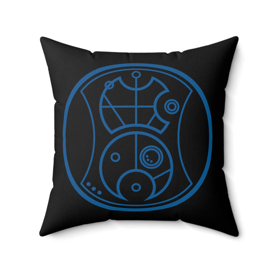 Hello Sweetie in Gallifreyan Square Pillow - Fandom-Made